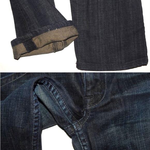 Hudson Dark Blue Signature Straight Leg Ankle Jeans size 27 - Picture 12 of 12